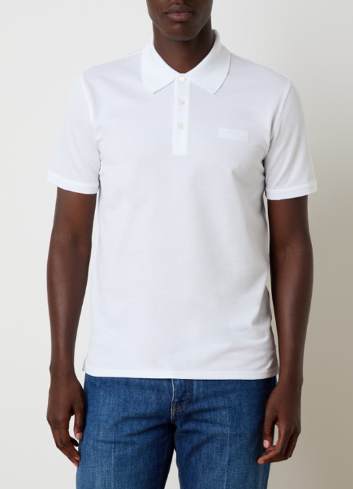 Givenchy Regular fit polo van piqué katoen met logo