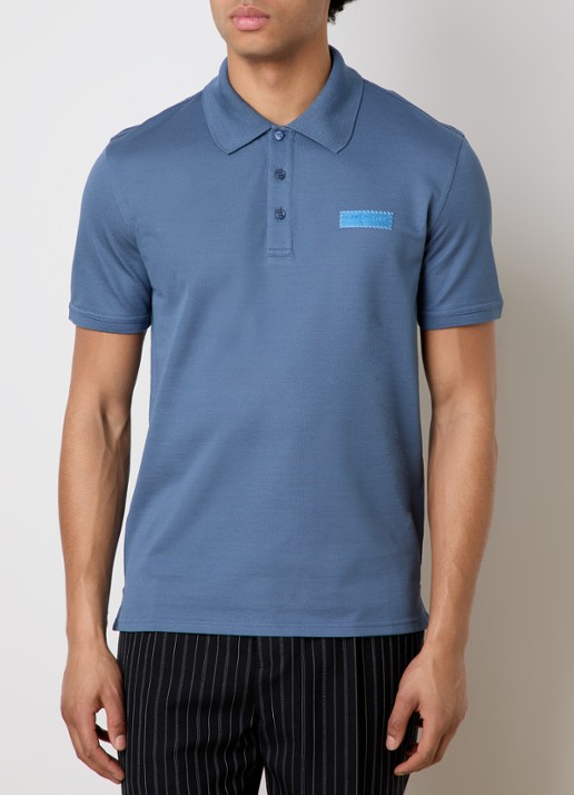Givenchy Regular fit polo van piqué katoen met logo