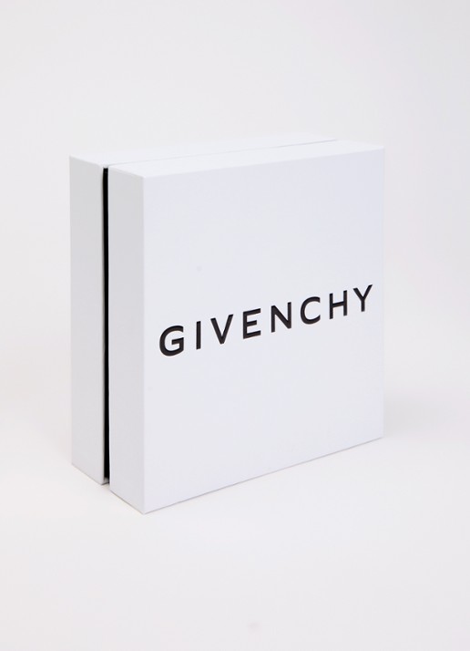 Givenchy Sculpted Gem riem van leer - detail 2 zwart