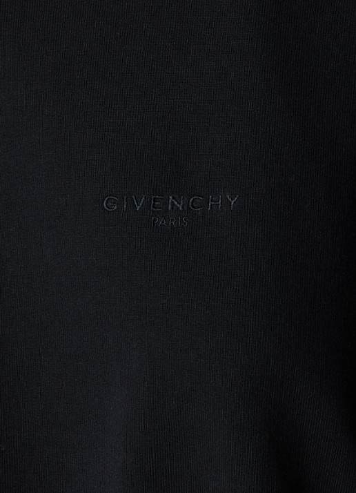 Givenchy Sweater met logoborduring - detail 2 zwart