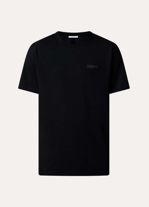 Givenchy T-shirt met logo - voorkant zwart