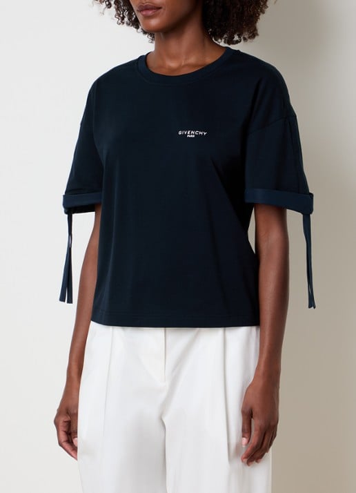 Givenchy T-shirt met logoborduring