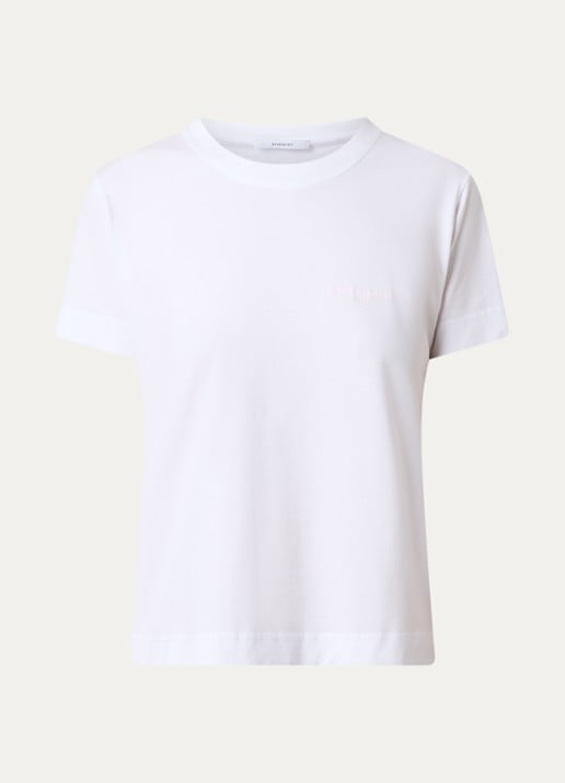 Givenchy T-shirt met logoborduring