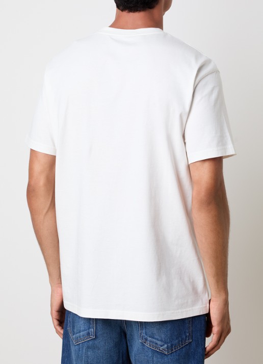 Givenchy T-shirt met print - achterkant gebroken wit