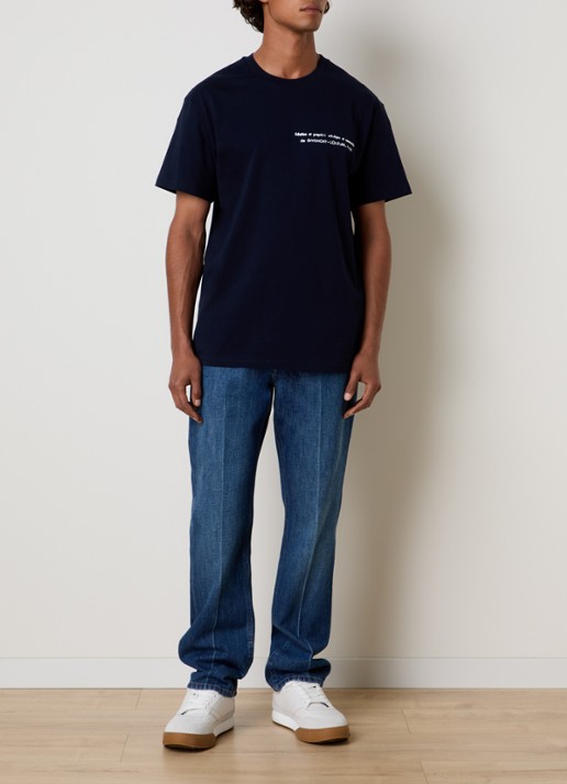 Givenchy T-shirt met print - voorkant 4 donkerblauw