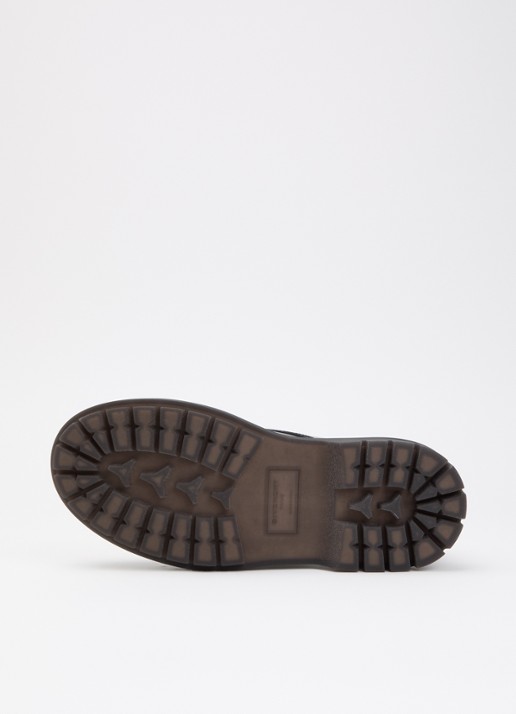Givenchy Veterschoen van leer met logo - detail 4 zwart