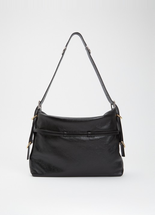 Givenchy Voyou Medium schoudertas van kalfsleer - achterkant 7 zwart