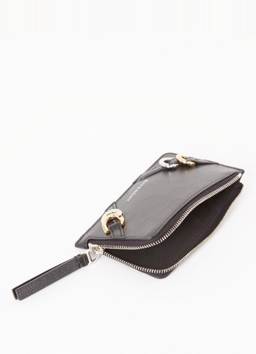 Givenchy Voyou pasjeshouder van kalfsleer  - detail 2 zwart