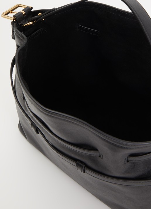 Givenchy Voyou Small schoudertas van kalfsleer - detail 2 zwart