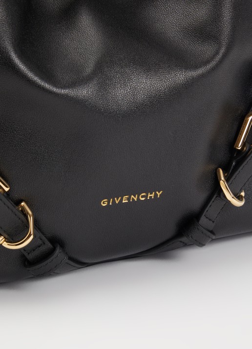 Givenchy Voyou Small schoudertas van kalfsleer - detail 5 zwart