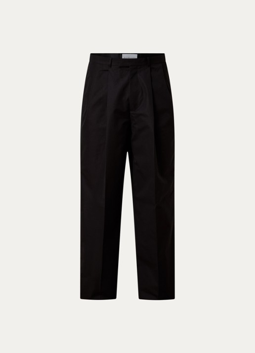 Givenchy Wide fit pantalon met steekzakken - voorkant 4 zwart