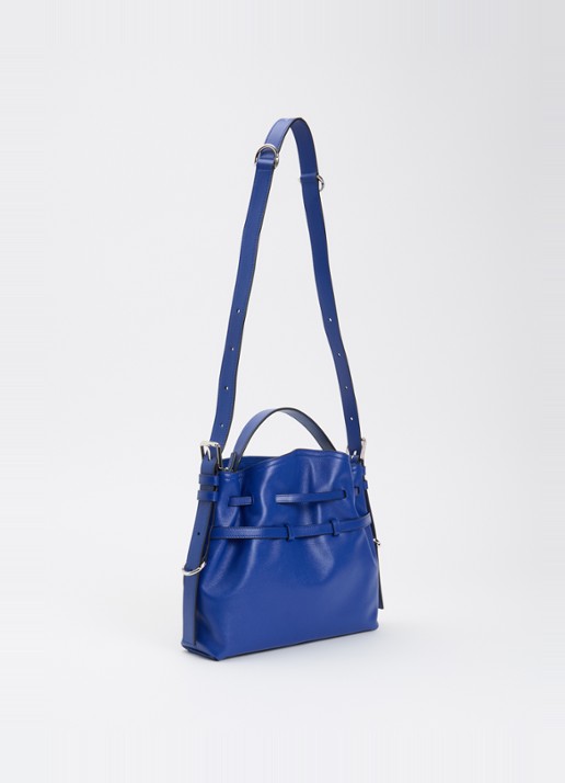 Givenchy Youyou schoudertas van kalfsleer - achterkant 5 kobaltblauw
