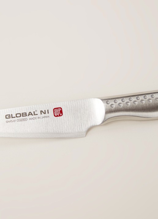 Global GNFS-01 schilmes 19 cm - detail zilver