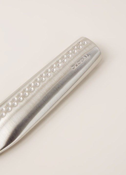 Global GNS-02 universeel mes  - detail zilver