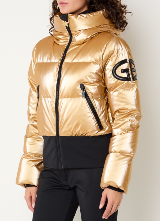 Goldbergh Bombardino ski-jas met capuchon en logo