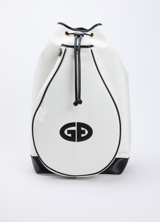 Goldbergh Calida padel sporttas - voorkant 3 wit