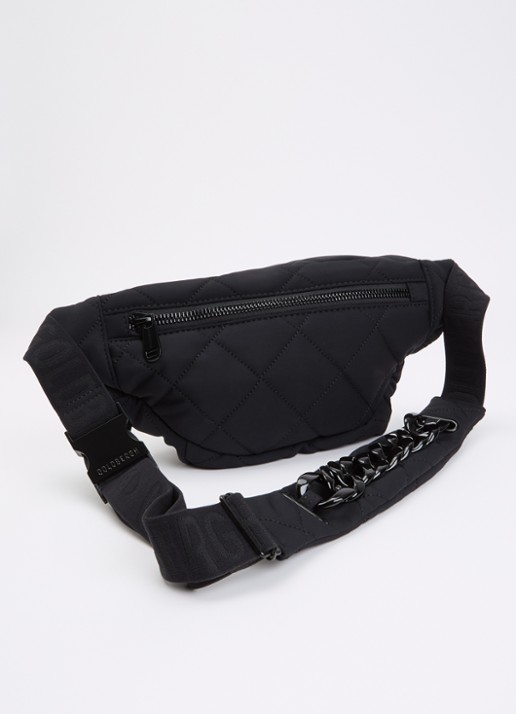 Goldbergh Col heuptas met quilt patroon - achterkant 4 zwart