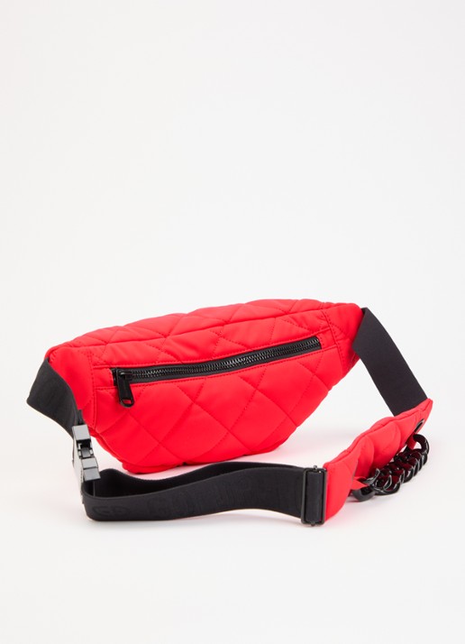 Goldbergh Col heuptas met quiltpatroon - achterkant 2 rood