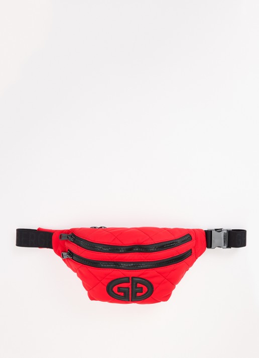 Goldbergh Col heuptas met quiltpatroon - voorkant rood