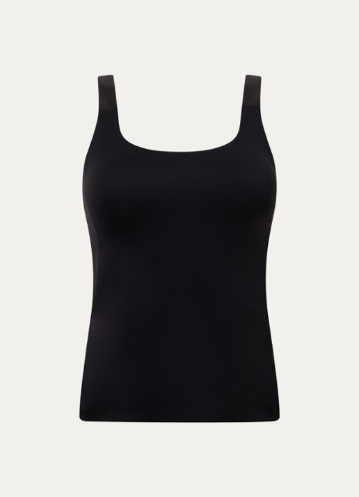 Goldbergh Dalia singlet met medium support - voorkant 2 zwart
