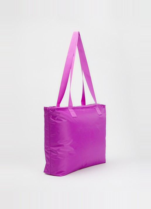 Goldbergh Famous shopper met logo - achterkant 5 paars