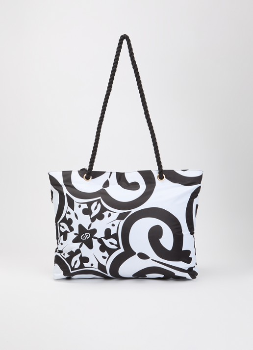 Goldbergh Islaire shopper met grafische print