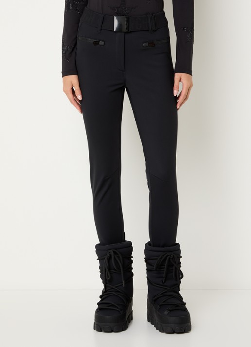 Goldbergh Paris high waist slim fit skibroek met ritszakken