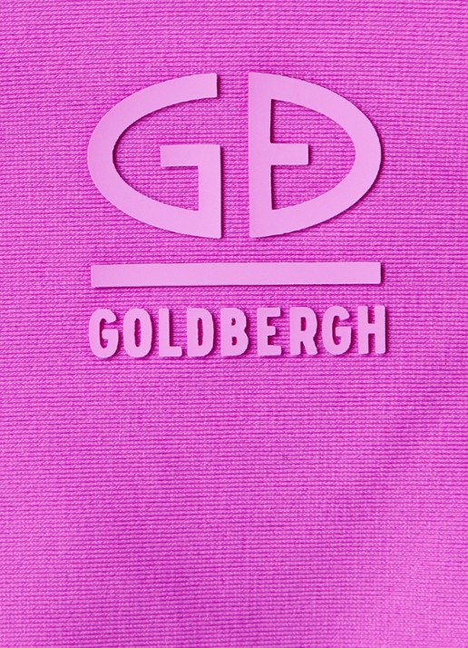 Goldbergh Plonge bandeau bikinitop met uitneembare vulling - detail 5 violet