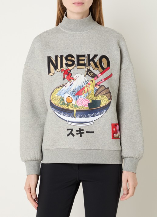 Goldbergh Ramen sweater met print