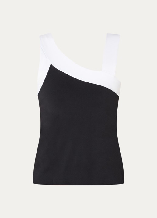 Goldbergh Sierra singlet met medium support - voorkant zwart