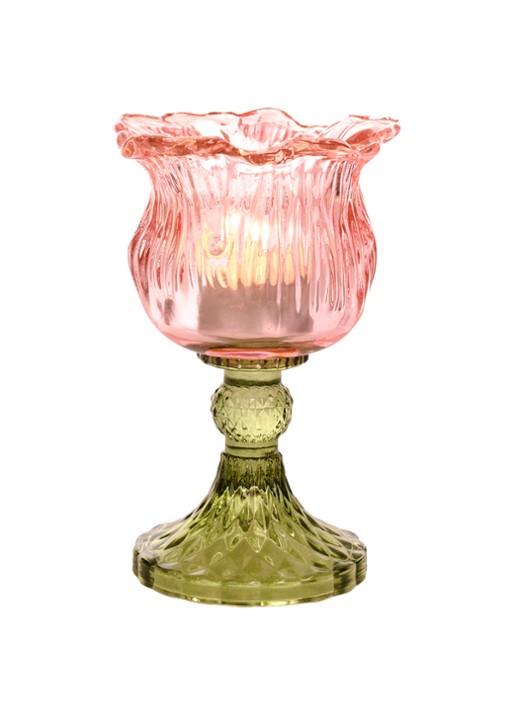 Goodwill Bloem waxinelichthouder 14,5 cm