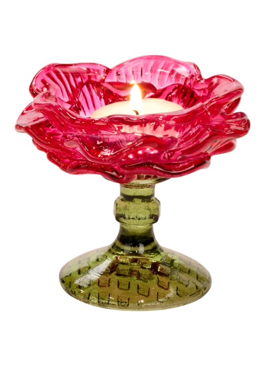 Goodwill Bloem waxinelichthouder 9,5 cm