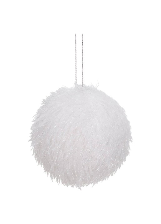 Goodwill Furry kerstbal 8 cm