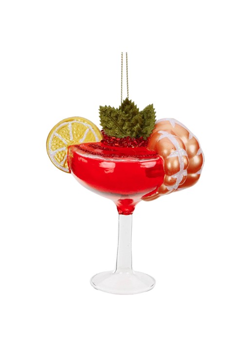 Goodwill Garnalencocktail kersthanger 11,5 cm