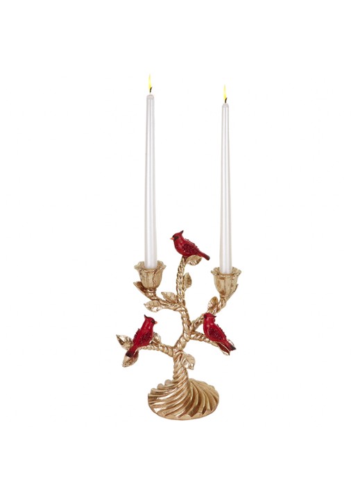 Goodwill Kardinaalvogels kandelaar 30 cm