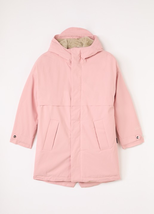 Gosoaky Desert Fox parka met waterafstotende coating - voorkant lichtroze