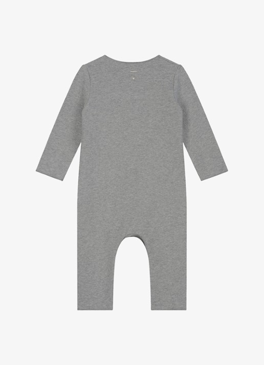 Gray Label Babypak met ronde hals - achterkant grijsmele