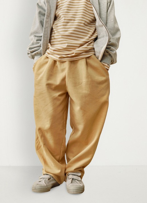 Gray Label Baggy fit joggingbroek - detail 3 camel