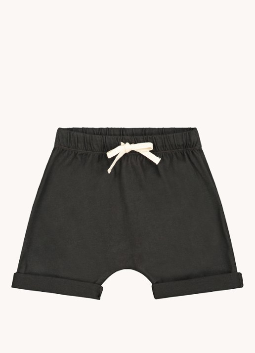 Gray Label Korte joggingbroek van  katoen  - voorkant zwart