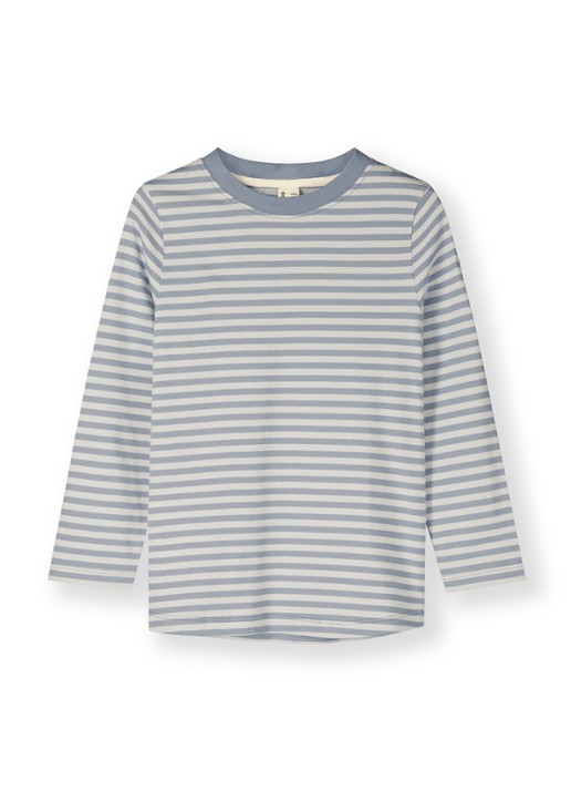 Gray Label Longsleeve met ronde hals - voorkant grijs
