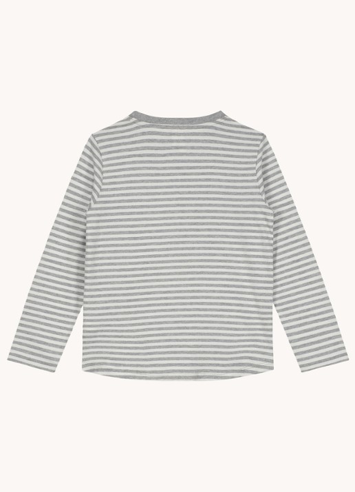 Gray Label Longsleeve van  katoen - achterkant 4 grijs