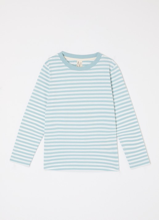 Gray Label Longsleeve van  katoen - voorkant 2 lichtblauw