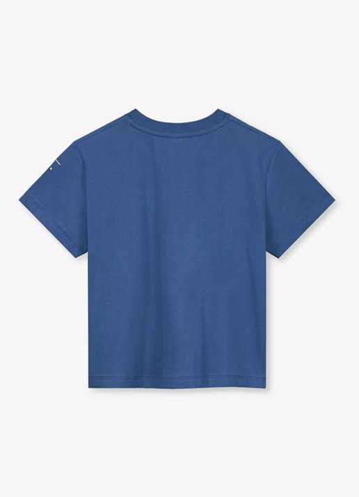 Gray Label Oversized T-shirt met ronde hals - achterkant 2 blauw