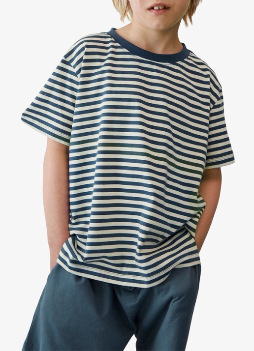 Gray Label Oversized T-shirt met ronde hals - voorkant 3 antraciet