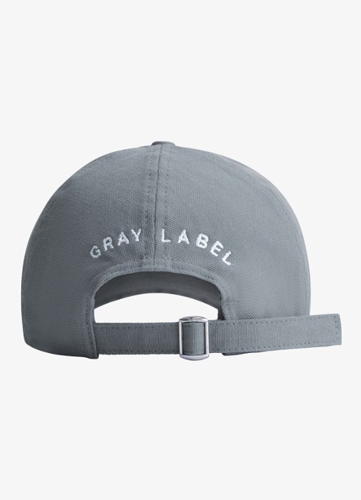 Gray Label Pet met logoborduring - achterkant 3 grijs