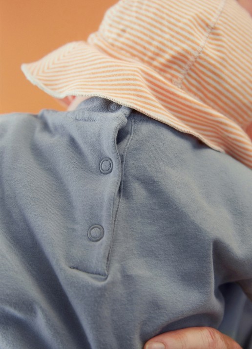 Gray Label Romper met ronde hals - detail 2 grijs