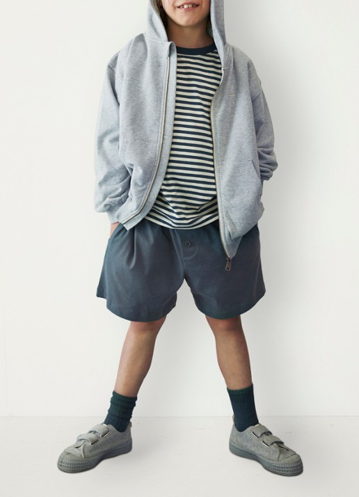 Gray Label Sweatvest met stretch - voorkant 6 grijsmele