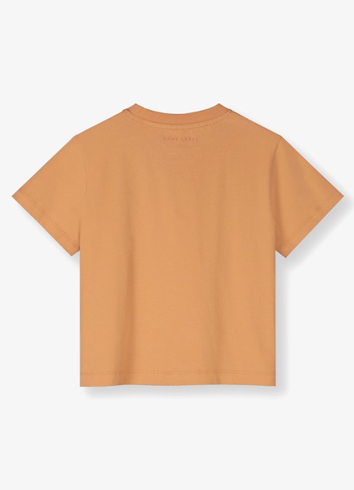Gray Label T-shirt met print - achterkant 2 oranje