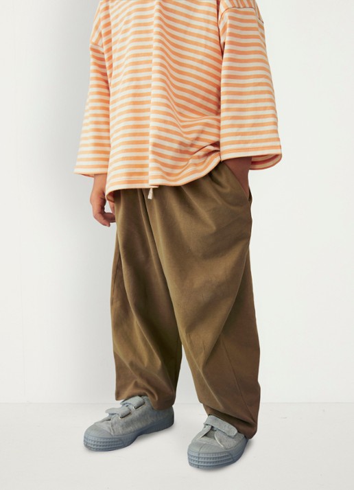 Gray Label T-shirt met ronde hals - detail 4 oranje