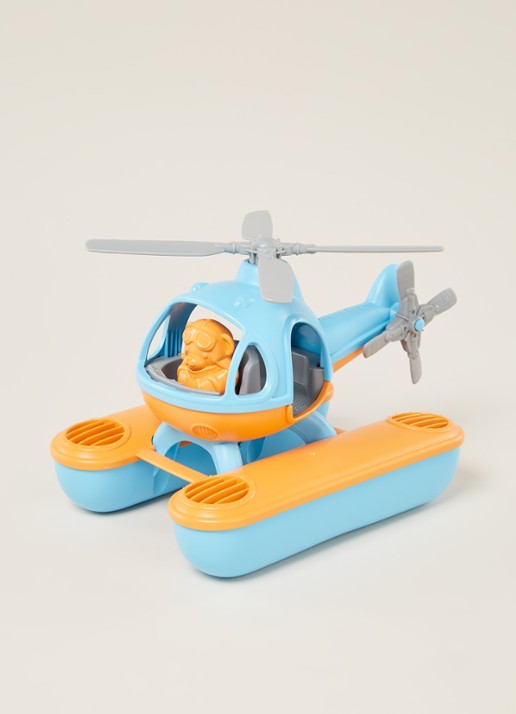 Green Toys Seacopter helikopter - voorkant 2 blauw